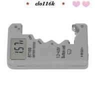 ELOK Digital Battery Tester, ABS Housing Digital Display Digital Battery Checker, Small Size Univers
