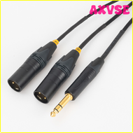 AXVSE mogami Stereo 1/4'' TRS 6.35mm Jack to 2 XLR Male Audio Cable For Microphone Mixer Consoles Amplifier Splitter Adapter speaker HJKLK