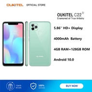 OUKITEL C22 2.5D Glass BackTriple Camera Light Weight Handphone (4GB+128GB/1.8Ghz)