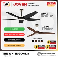 [NEW 2026] Joven A3MAX / B5MAX DC Inverter Ceiling Fan 52/56 Inch Smart WiFi LED Light Energy Saving