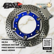 Aerox 155 260mm Fastbikes HQ54 Floating Disc + Racing Disc Bracket