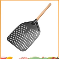 Pizza Peel,Perforated Pizza Shovel,Rectangular Pizza Turning Spatula with Detachable,For 12-Inch Piz