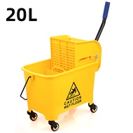 Heavy Duty Trolley Cart Janitorial Cleaning Cart Hotel Housekeeping Trolley Clean Tool Cart Janitor 