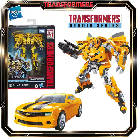 In Stock Hasbro Classic Transformers Toys Studio Series Deluxe Class SS-49 Bumblebee Action Figures 