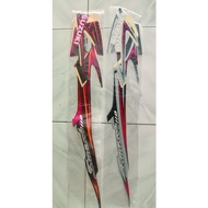 stiker striping motor suzuki smash 110 R tahun 2008