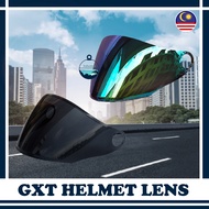 Visor GXT Helmet 708 Motorcycle Helmet Lens Rainbow Black Visor GXT Sun Visor Motor Topi Keledar Ful