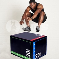 3 in 1 foam plyo jump box for box jumping practice plyometrics exercise plyometric box inch and cm m