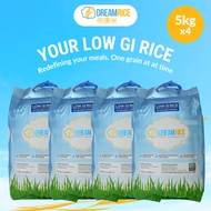 DreamRice Low GI Rice 5kg (Bundle of 4)