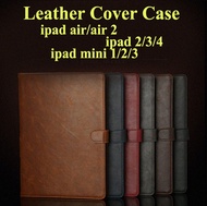 [For iPad 6 air 2 case][iPad 2/3/4/5 air casing][iPad mini 1/2/3 cover] Deluxe Flip Leather PU Cover Case Smart Sleep-Wake up Function Folio Luxury iPad Casing