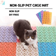 [30*20cm] Pet Floor Cage Candy Colored Mats Mat Matting Spliciting Plastic for Bunny Rabbit Cat Dog