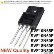 5PCS SVF10N60F SVF10N65F  SVF12N60F SVF12N65F SVF13N50F SVF18N50F TO-220F MOS field-effect transisto