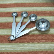 Measuring Spoon 15ml 5ml 2.5ml and 1.25ml Stainless Steel Measuring Measuring Spoon