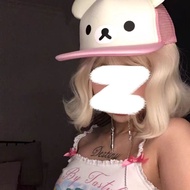 Bear Baseball Cap Cartoon Hat Peaked Cap