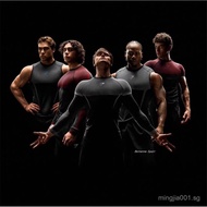 Gymshark Shark Fitness ONYX Series Elastic Breathable Tight Sports Fitness Clothing