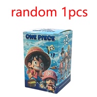 8 Style Ship Straw Hat Road Plum Blossom Good News Sun Blackbeard Blind Box Model Ornament Twisted E