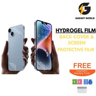 HYDROGEL FILM SCREEN PROTECTOR AND BACK COVER SM S9/S9 PLUS/S10E/S10/S10 PLUS/S20/S20 PLUS/S20 ULTRA