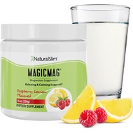 NaturalSlim Magicmag Pure Magnesium Citrate Powder Stress, Constipation, Muscle, Heart Health, and S