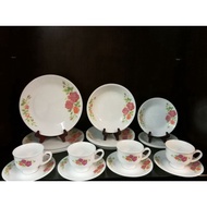 Set pinggan corelle (20pcs) dinner set