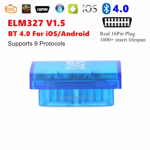 Hot Selling V05L4 ELM327 OBD2 V01L4 ELM327 V2.1 Bluetooth For IOS/Android MINI ELM 327 OBD2 Auto Rea