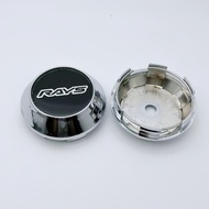 Rays Wheel Covers 65mm OD & 60mm ID/Volk Racing Wheel Caps for Rims/Rays Center Cap Car Styling/Whee