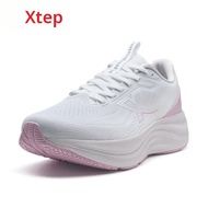รองเท้าวิ่งผู้หญิง XTEP Qingyun LITE ฤดูร้อน รองเท้าวิ่งระบายอากาศได้ดี พื้นรองเท้าหนา รองเท้ากีฬาแบ