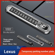 0Q1G Suitable for Lexus Parking Number Plate ES200RX NX UX LS Lexus Temporary Mobile Phone Phone Num