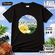 T-SHIRT BY ALABAMA 2 WEAR COUNTRYTAG ASAL US COTTON 24S SOUVENIR PREMIUM GIFT