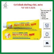 Gel dinh dưỡng cho chó mèo Nuvita Gel thức ăn bổ sung vitamin khoáng chất hỗ trợ tiêu hóa hấp thu di