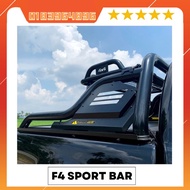 Force 4WD F4 Roll Bar Sport Bar with Rack For Ford Ranger Isuzu Dmax Nissan Navara Mitsubishi Triton Toyota Hilux Mazda