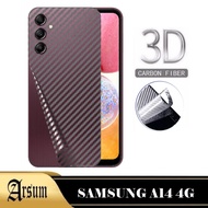 LAYAR Garskin Skin Carbon Samsung A14 4G 2023 Back Screen Protector