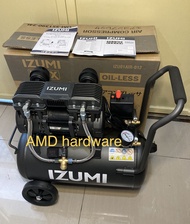 Izumi OM 1390SS-24 Mesin Kompresor Compressor Angin Oilless Super Speed SS1390 HS1390 24 Liter Artix