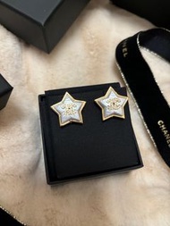 Chanel 24c星星💫耳環 耳夾 clip on earrings