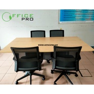 Rectangular Meeting Table Conference Table 会议桌 6 Feet/8 Feet | OFFICEPRO | TVE 18/24