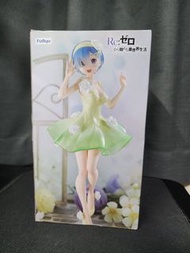 全新 FURYU Trio－Try－iT Re:從零開始的異世界生活 雷姆 FLOWER DRESS 景品 Figure