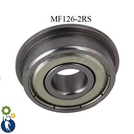 Shaft Flange Bearing 6mm 6x12x4mm MF126-2RS