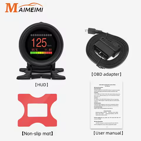 OBD2 Car Digital Speedmeter Meter OBD On-board Computer Car Display Gauge OBD HUD Head Up Display Tr