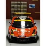 1/43 ebbro Triple a Fleet Lamborghini Galado RG-3 2007 super gt300 Group Different Alloy Car Model e