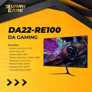 Alliance 21.5" Digital LED Monitor 100Hz IPS FHD 99% SRGB Monitor DA 22inch 22 Inch DA22-RE100V DA22