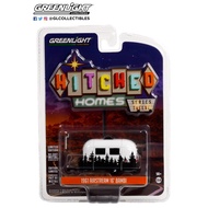 Greenlight 1/64 Hitched Homes Series 12 1961 Airstream 16'Bambi 34120-E