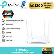 TP-Link TL-WA1201 AC1200 Access Point ไวไฟแรง ใช้งานได้ทั้ง 2.4/5GHz รองรับหลายอุปกรณ์