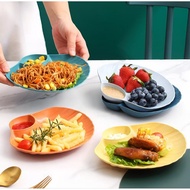 PLASTIC SHELL PLATES FOR DUMPLINGS, VINEGAR PLATES, FOOD SERVING PLATES