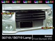 B0719 Perodua Kenari Fiber Front Bumper No Lamp (RS) Body kit Bodykit