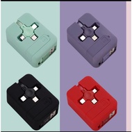 Multifunctional Cable 3 Charging Heads 3 In 1 Drawstring Fast Charging