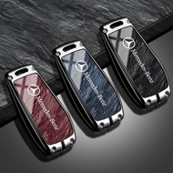 TPU Alloy Car Key Case Cover for Mercedes Benz E C S GLC Class E200 E400 E63 W213 S550 S560 C260 A20