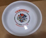 早期大同森永奶粉G-80 瓷碗 羹盤 湯盤 湯碗公-直徑21公分