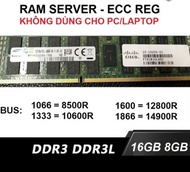 Ram Server ECC REG DDR3 DDR3L nhiều hãng để chọn Zin tháo máy cũ (chuyên dùng cho pc sever). Bảo hàn