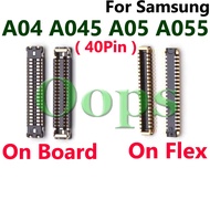 1-10PCS LCD FPC Connector For Samsung Galaxy A04 A045 A05 A055 Phone Display Screen Fpc On Flex Cabl