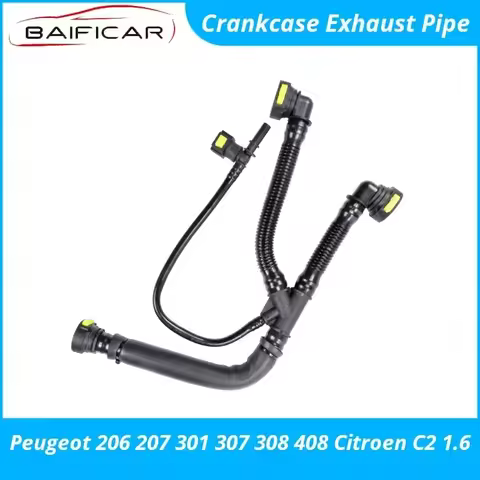 Baificar Brand New Crankcase Exhaust Pipe Vent for Peugeot 206 207 301 307 308 408 Citroen C2 1.6 TU