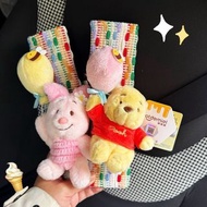 預購 小熊維尼 車載 車用 piglet 豬仔 小豬 winnie the pooh 汽車 安全帶 安全扣 護肩 生日禮物 裝飾 送禮 公仔 卡通