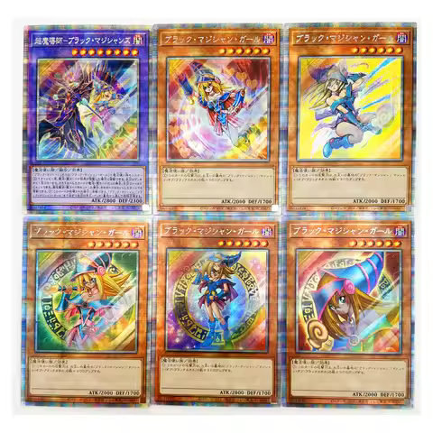 31pcs Pser Yu Gi Oh Japanese Dark Magician Girl Deck DIY Toys Hobbies Hobby Collectibles Game Collec